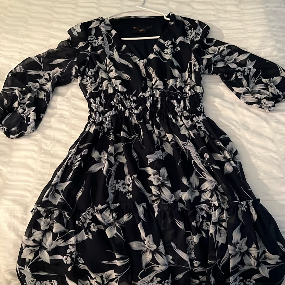 Navy blue, size 2 dress